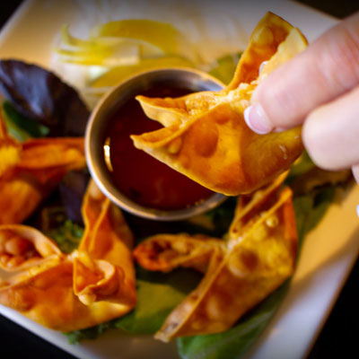 Appetizers at HIRO Japanese Steakhouse